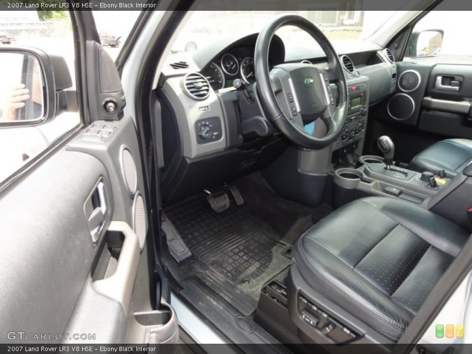 Ebony Black Interior Photo for the 2007 Land Rover LR3 V8 HSE #51903878