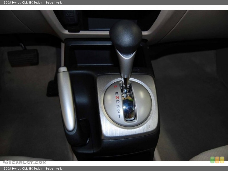 Beige Interior Transmission for the 2009 Honda Civic EX Sedan #51904148
