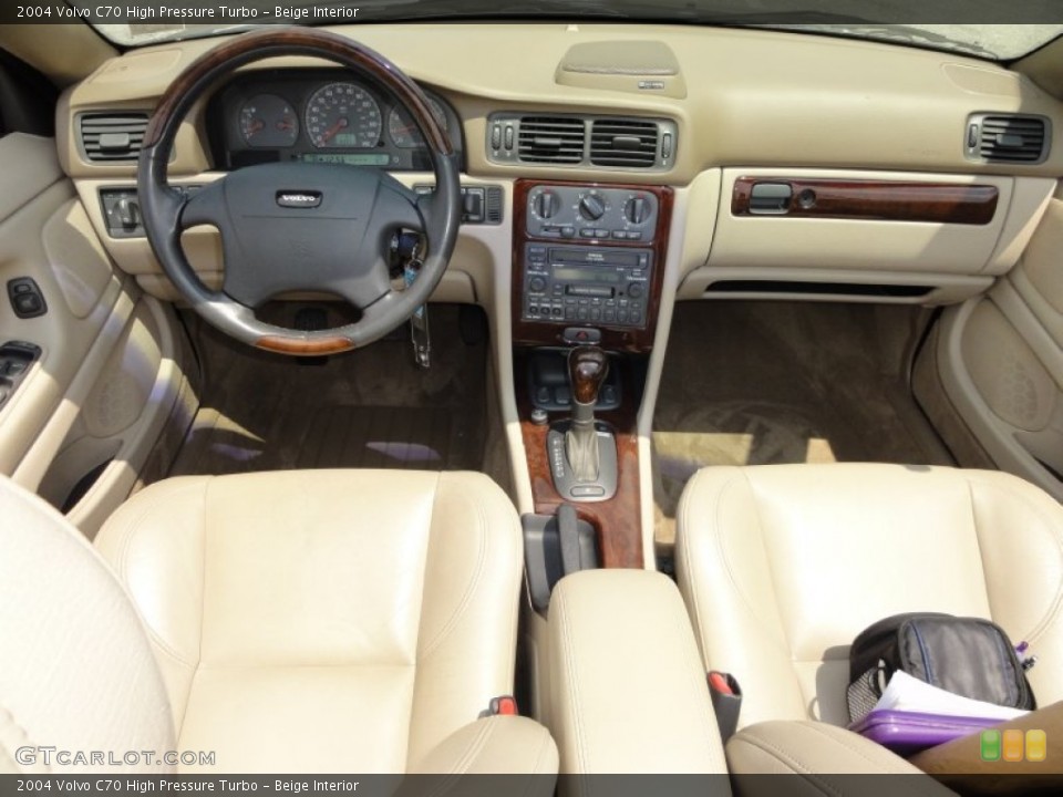 Beige Interior Dashboard for the 2004 Volvo C70 High Pressure Turbo #51905069