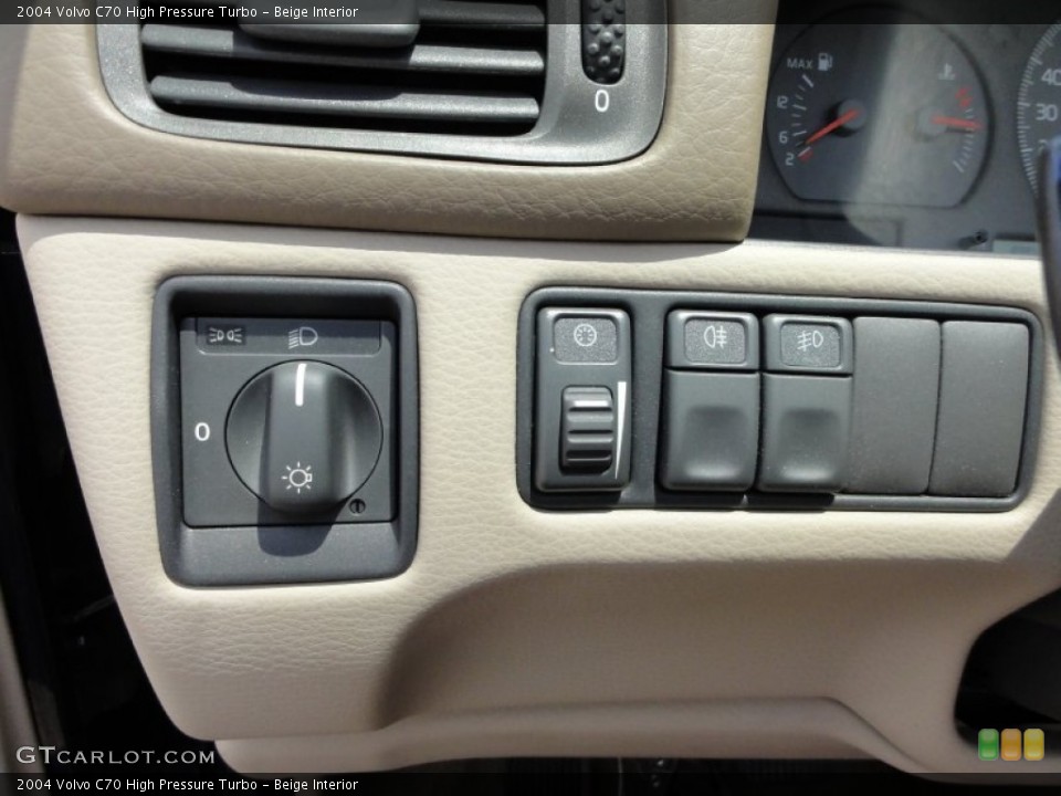 Beige Interior Controls for the 2004 Volvo C70 High Pressure Turbo #51905234