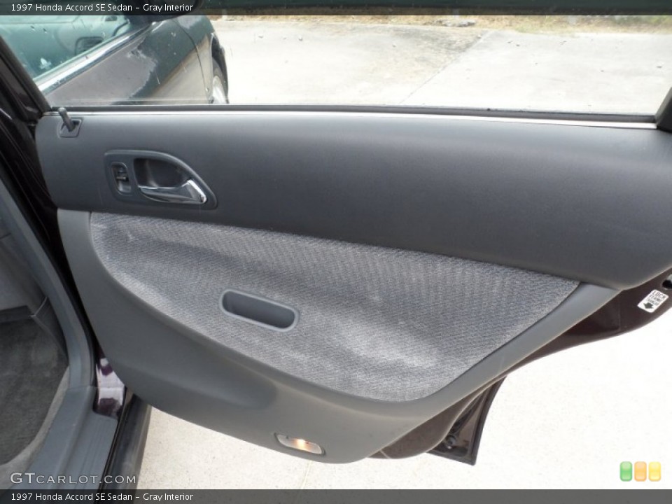 Gray Interior Door Panel for the 1997 Honda Accord SE Sedan #51910853