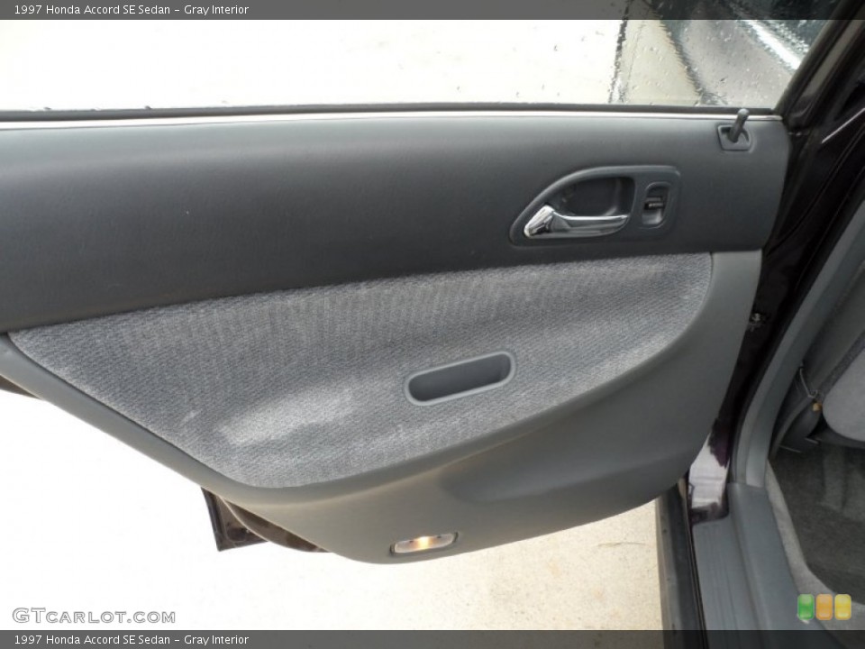 Gray Interior Door Panel for the 1997 Honda Accord SE Sedan #51910883
