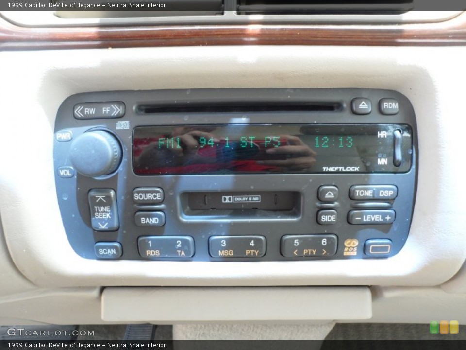 Neutral Shale Interior Controls for the 1999 Cadillac DeVille d'Elegance #51912473