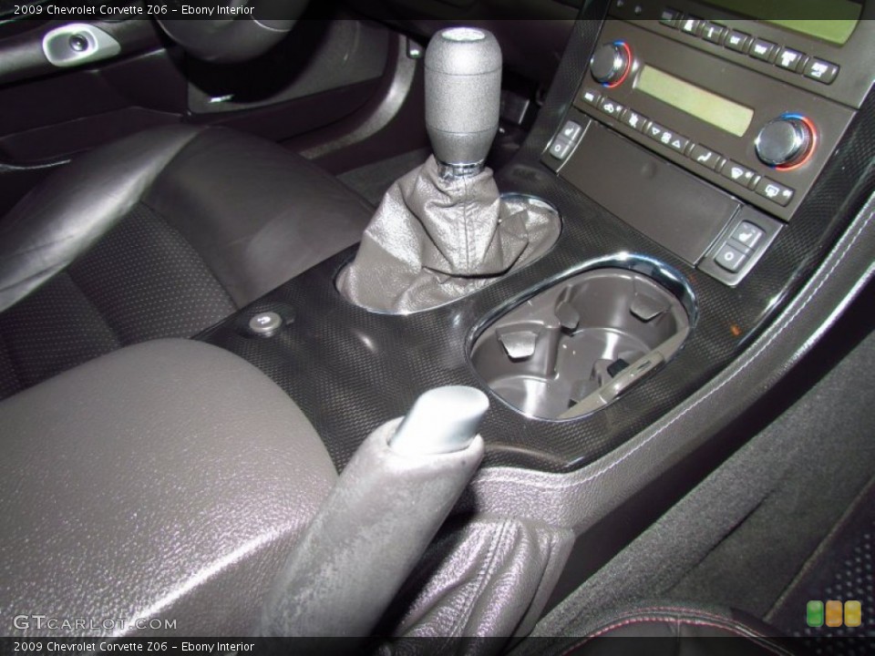 Ebony Interior Transmission for the 2009 Chevrolet Corvette Z06 #51912890