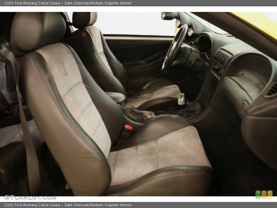 Dark Charcoal/Medium Graphite Interior Photo for the 2003 Ford Mustang Cobra Coupe #51913517