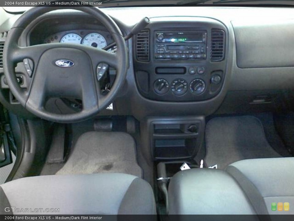 Medium/Dark Flint Interior Dashboard for the 2004 Ford Escape XLS V6 #51914492