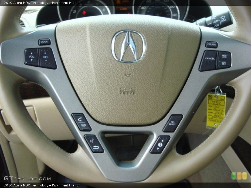 Parchment Interior Controls for the 2010 Acura MDX Technology #51915221