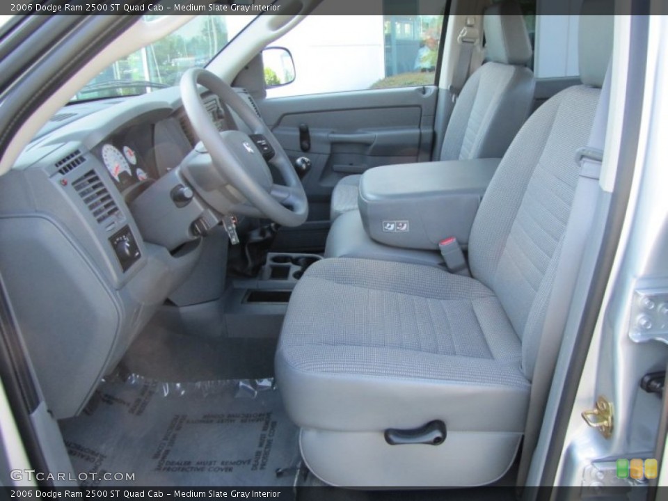 Medium Slate Gray Interior Photo for the 2006 Dodge Ram 2500 ST Quad Cab #51916679