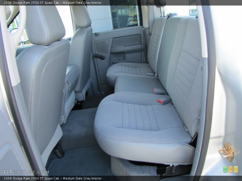 Medium Slate Gray Interior Photo for the 2006 Dodge Ram 2500 ST Quad Cab #51916709