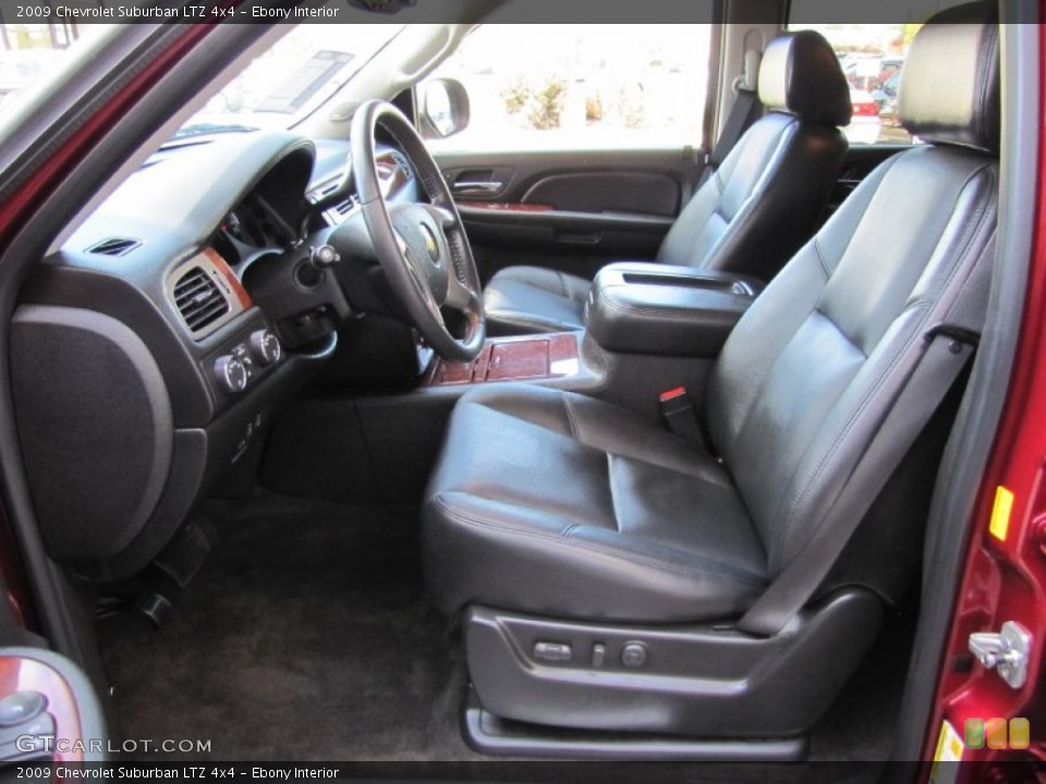 Ebony Interior Photo for the 2009 Chevrolet Suburban LTZ 4x4 #51921668