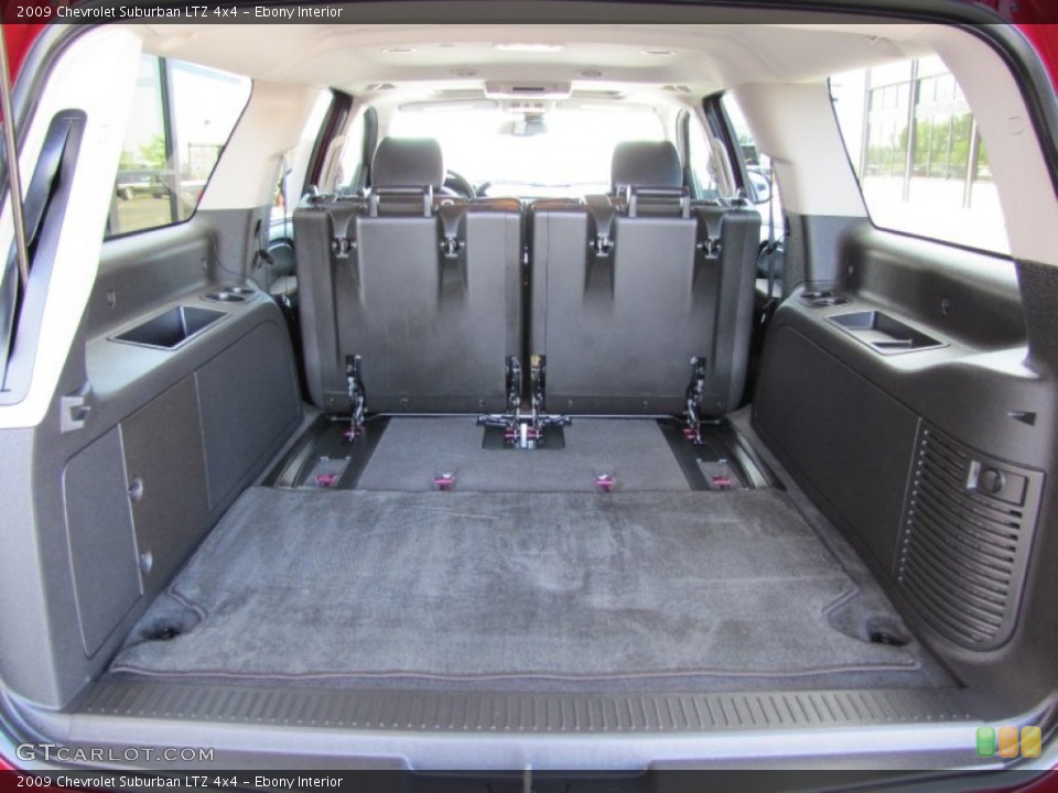 Ebony Interior Trunk for the 2009 Chevrolet Suburban LTZ 4x4 #51921977