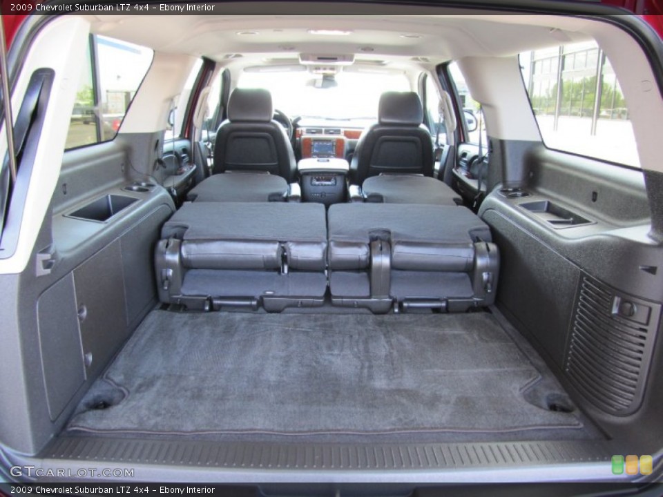 Ebony Interior Trunk for the 2009 Chevrolet Suburban LTZ 4x4 #51922007