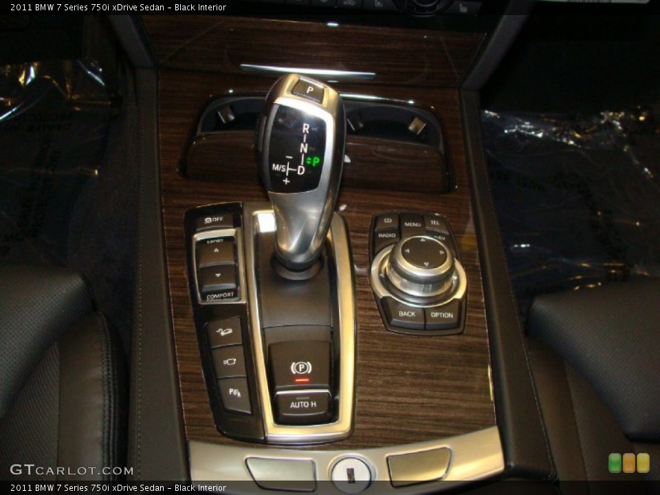 Black Interior Transmission for the 2011 BMW 7 Series 750i xDrive Sedan #51922163