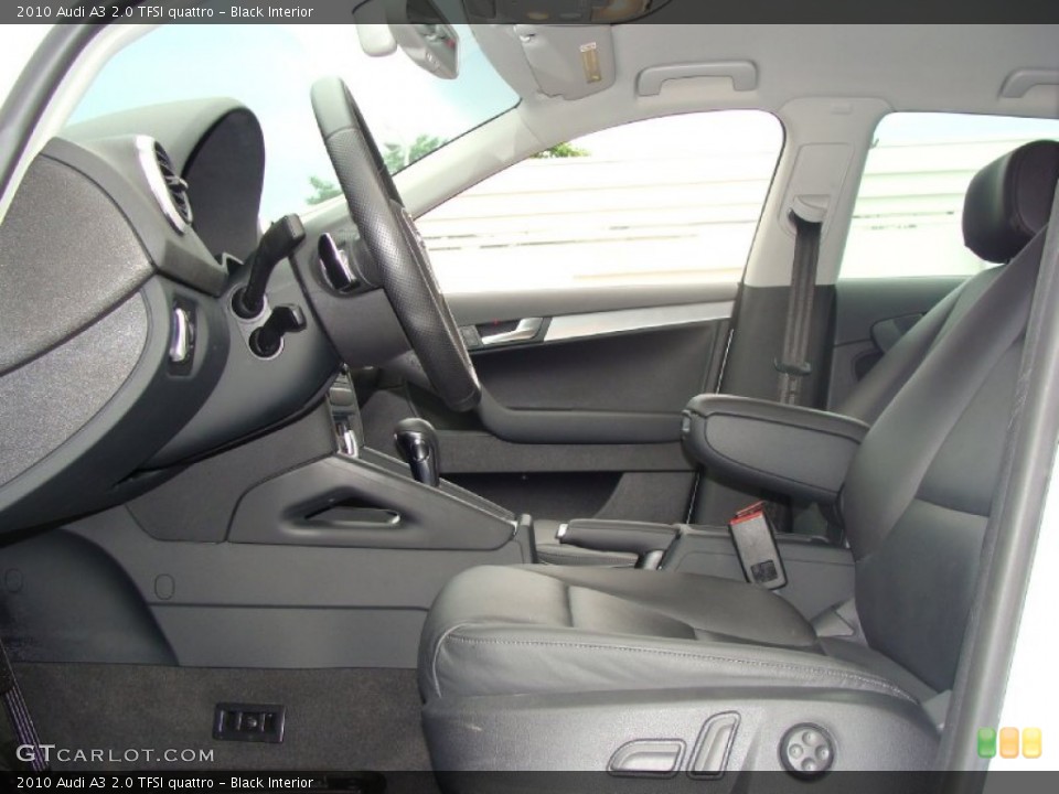 Black Interior Photo for the 2010 Audi A3 2.0 TFSI quattro #51922292