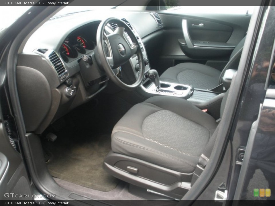 Ebony Interior Photo for the 2010 GMC Acadia SLE #51922883