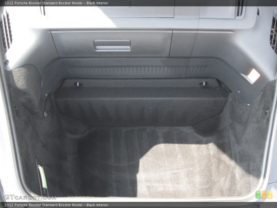 Black Interior Trunk for the 2012 Porsche Boxster  #51923194