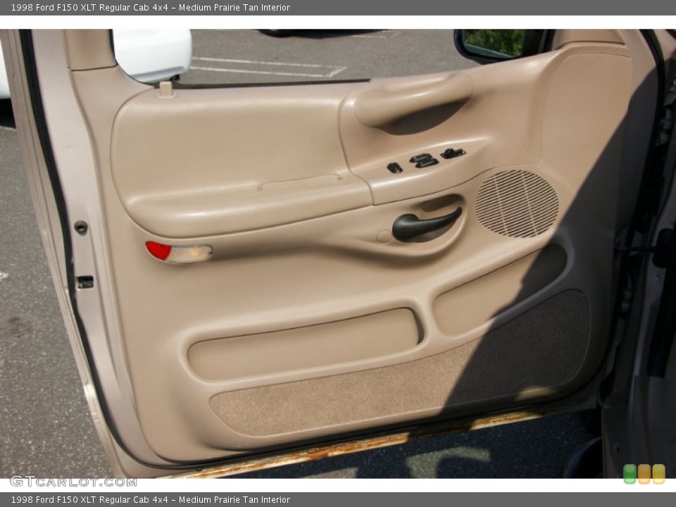 Medium Prairie Tan Interior Door Panel for the 1998 Ford F150 XLT Regular Cab 4x4 #51924269