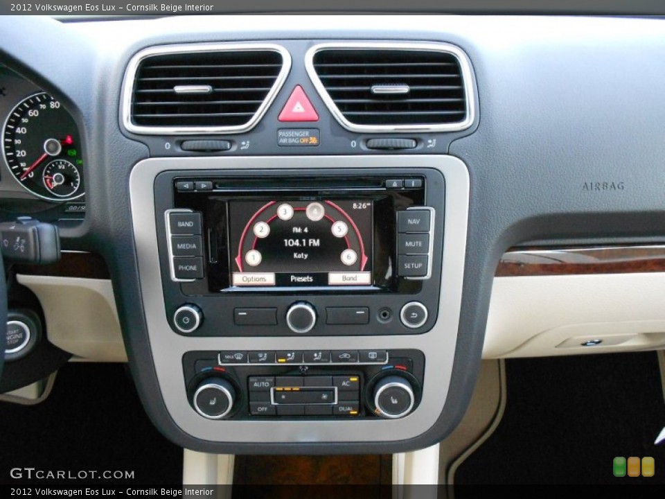 Cornsilk Beige Interior Controls for the 2012 Volkswagen Eos Lux #51926033