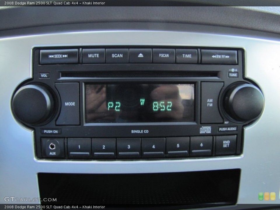 Khaki Interior Controls for the 2008 Dodge Ram 2500 SLT Quad Cab 4x4 #51926768