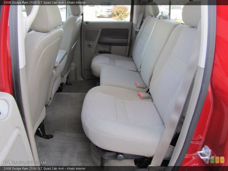 Khaki Interior Photo for the 2008 Dodge Ram 2500 SLT Quad Cab 4x4 #51926828
