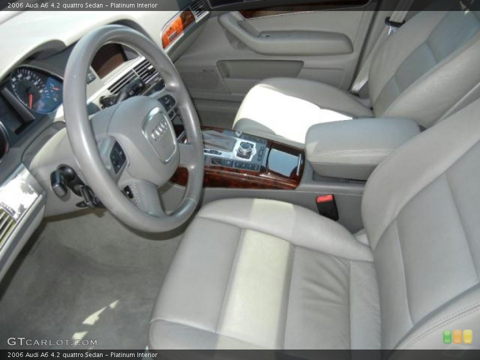 Platinum Interior Photo for the 2006 Audi A6 4.2 quattro Sedan #51928224
