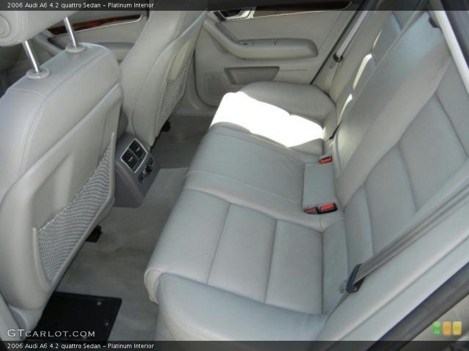Platinum Interior Photo for the 2006 Audi A6 4.2 quattro Sedan #51928251