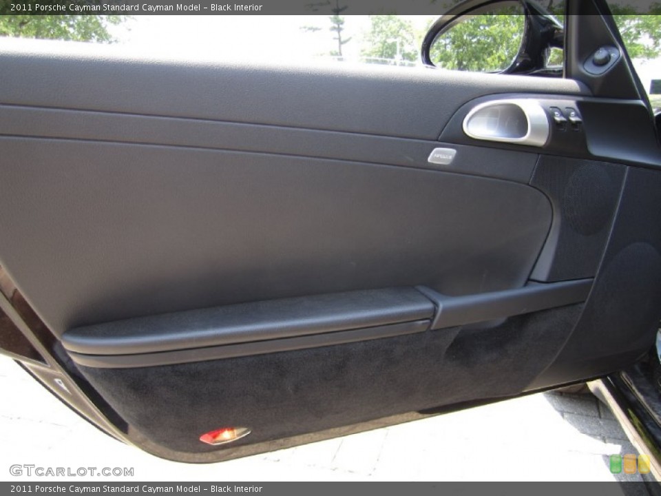 Black Interior Door Panel for the 2011 Porsche Cayman  #51928797