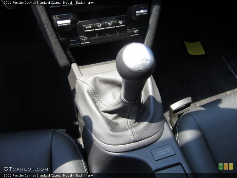 Black Interior Transmission for the 2011 Porsche Cayman  #51928824