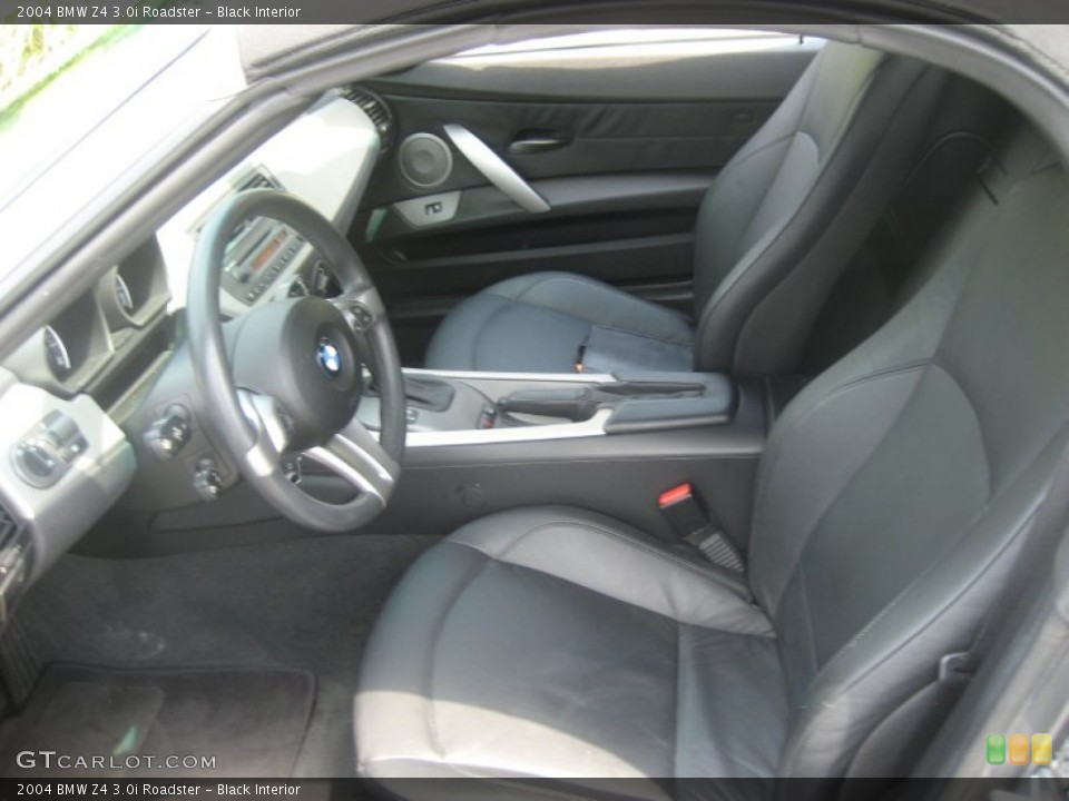 Black Interior Photo for the 2004 BMW Z4 3.0i Roadster #51929121