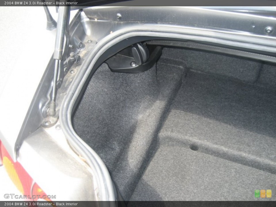 Black Interior Trunk for the 2004 BMW Z4 3.0i Roadster #51929181