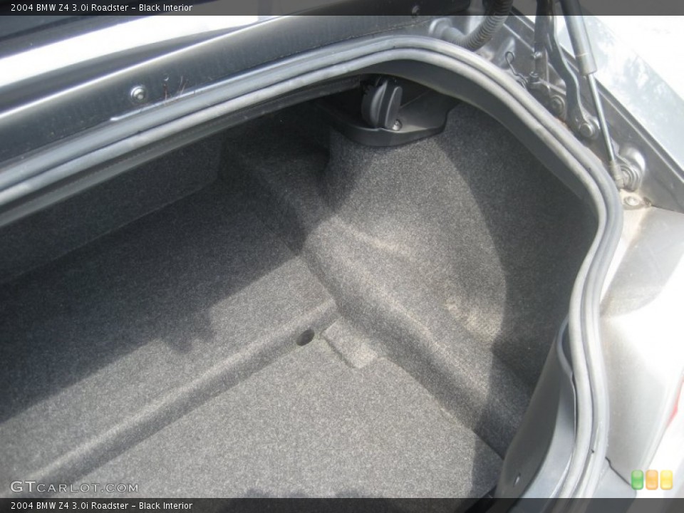 Black Interior Trunk for the 2004 BMW Z4 3.0i Roadster #51929199