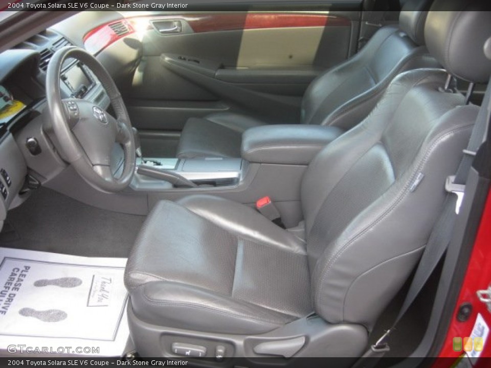 Dark Stone Gray Interior Photo for the 2004 Toyota Solara SLE V6 Coupe #51931710