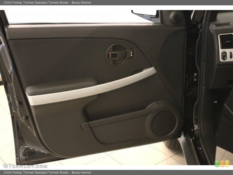 Ebony Interior Door Panel for the 2009 Pontiac Torrent  #51931785
