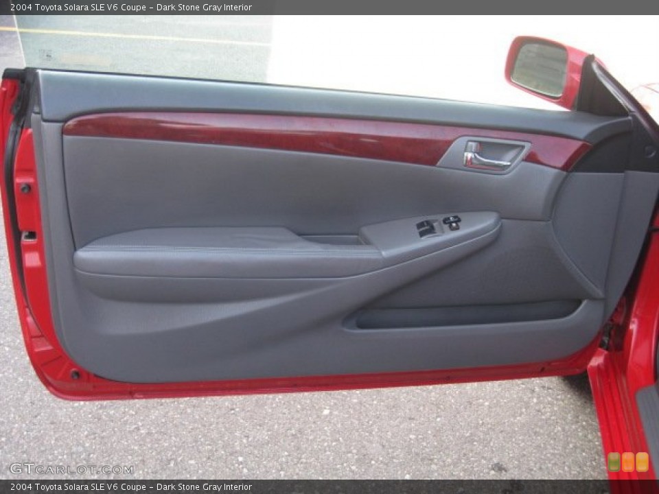Dark Stone Gray Interior Door Panel for the 2004 Toyota Solara SLE V6 Coupe #51931860
