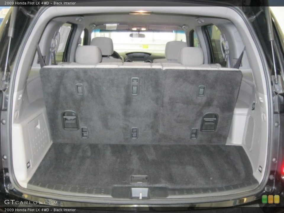 Black Interior Trunk for the 2009 Honda Pilot LX 4WD #51937311