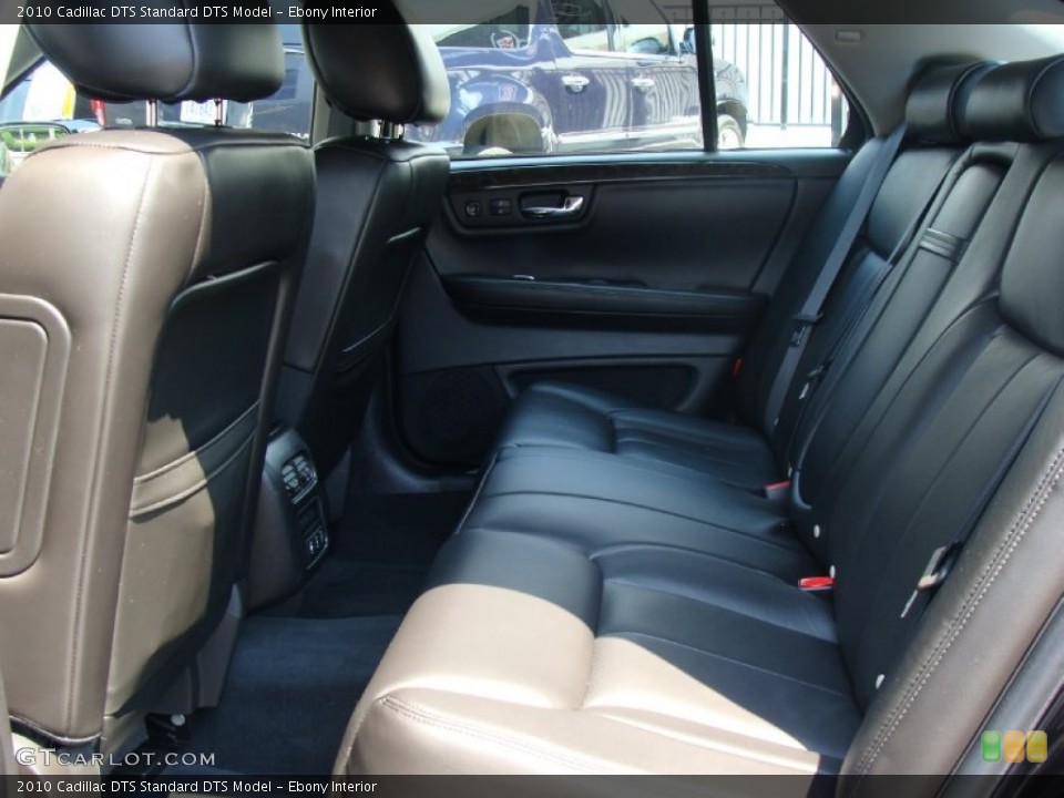 Ebony Interior Photo for the 2010 Cadillac DTS  #51939264
