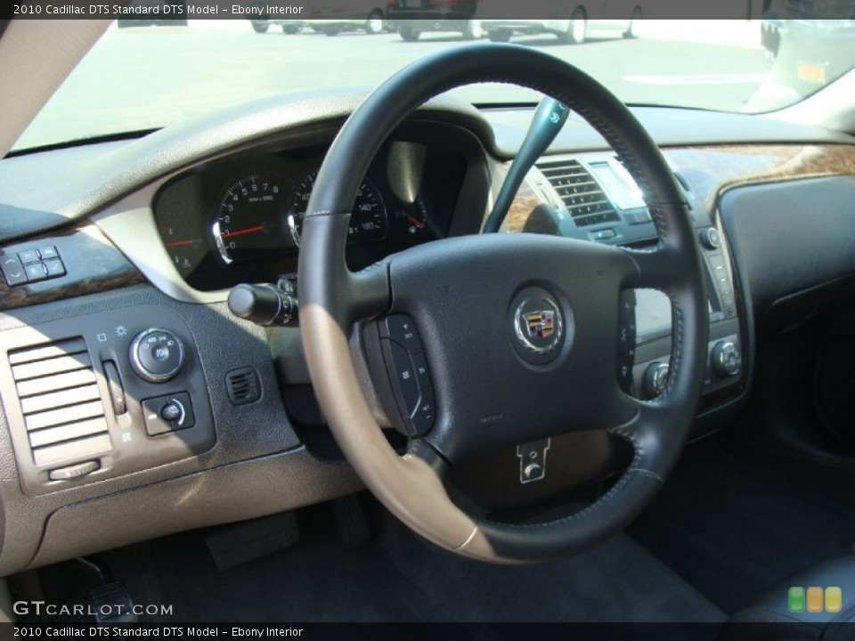 Ebony Interior Steering Wheel for the 2010 Cadillac DTS  #51939291