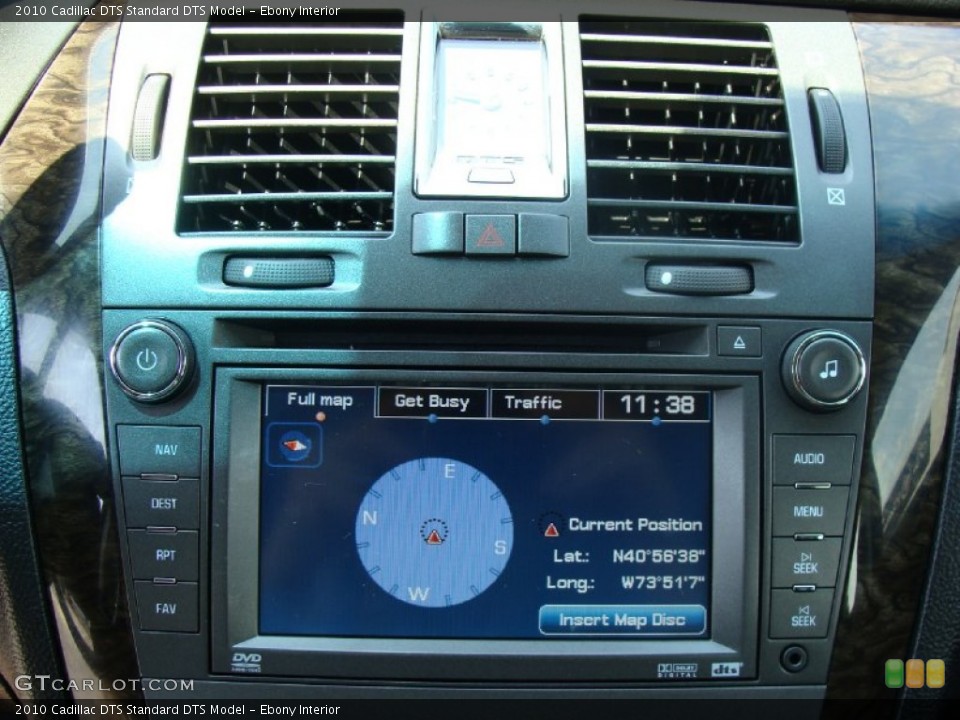 Ebony Interior Controls for the 2010 Cadillac DTS  #51939300