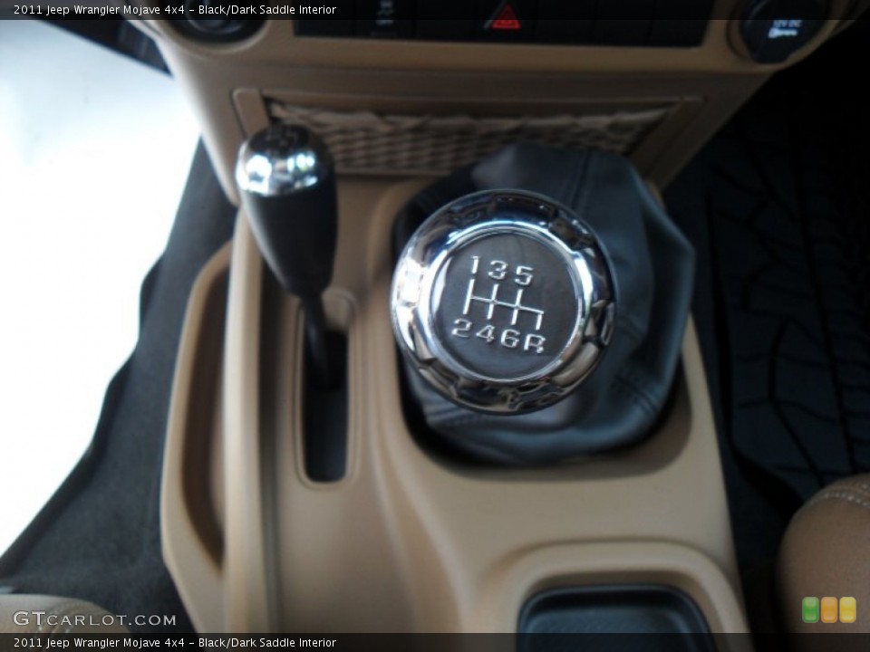 Black/Dark Saddle Interior Transmission for the 2011 Jeep Wrangler Mojave 4x4 #51941709