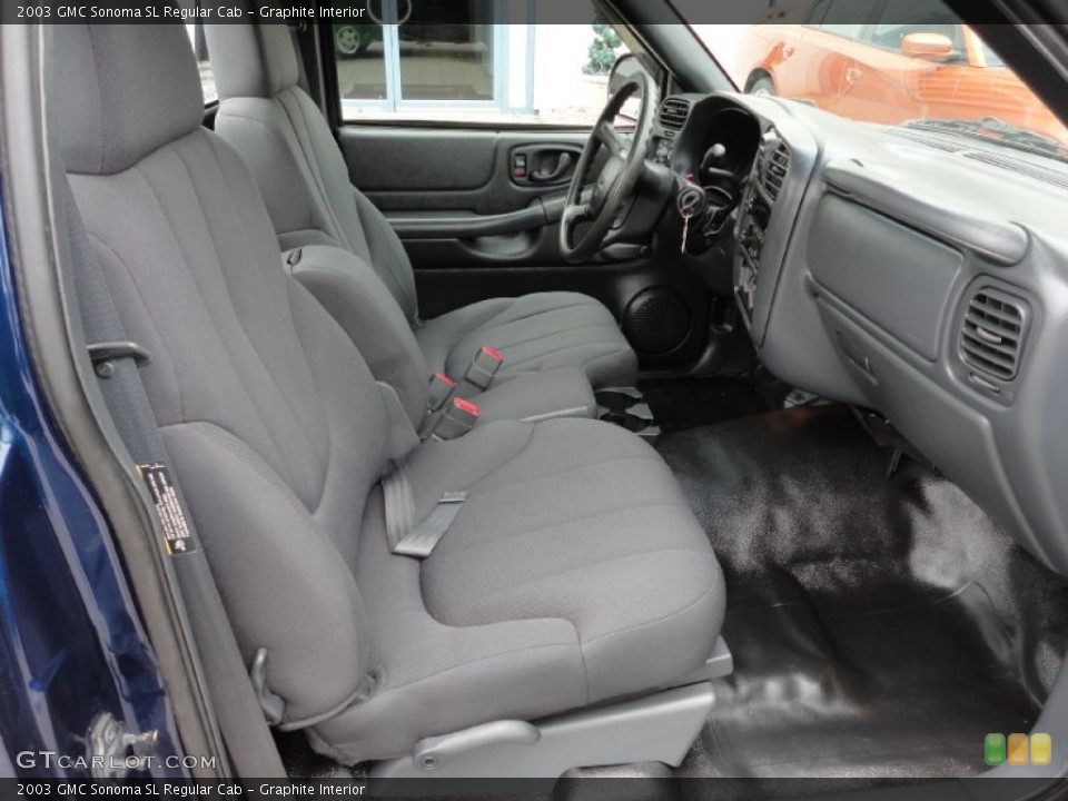 Graphite Interior Photo for the 2003 GMC Sonoma SL Regular Cab #51944399