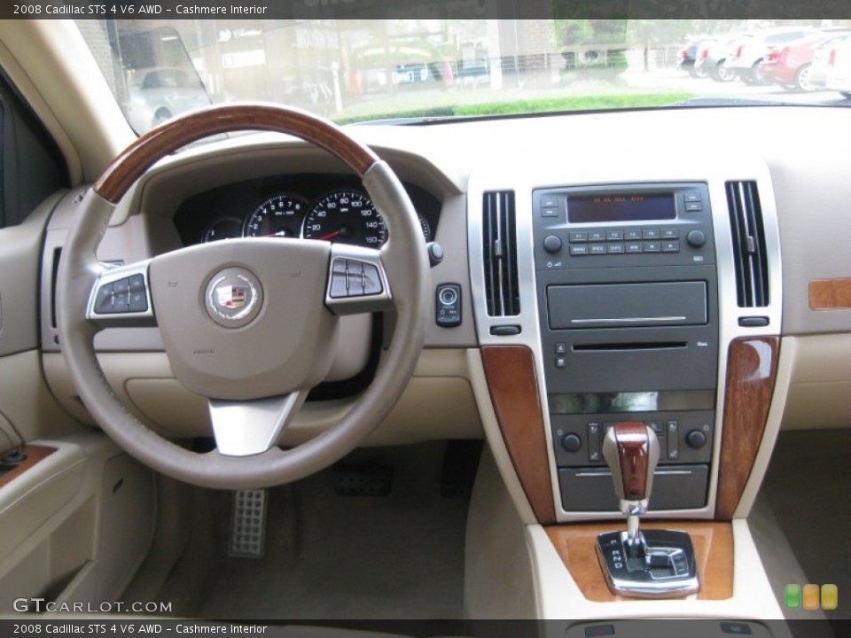 Cashmere Interior Dashboard for the 2008 Cadillac STS 4 V6 AWD #51945836