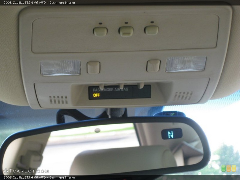 Cashmere Interior Controls for the 2008 Cadillac STS 4 V6 AWD #51945980