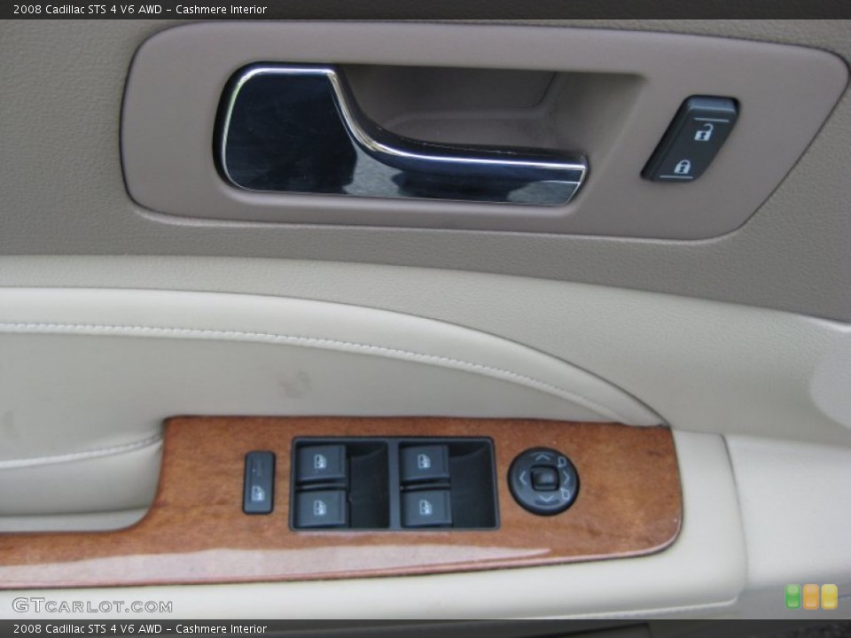 Cashmere Interior Controls for the 2008 Cadillac STS 4 V6 AWD #51946025