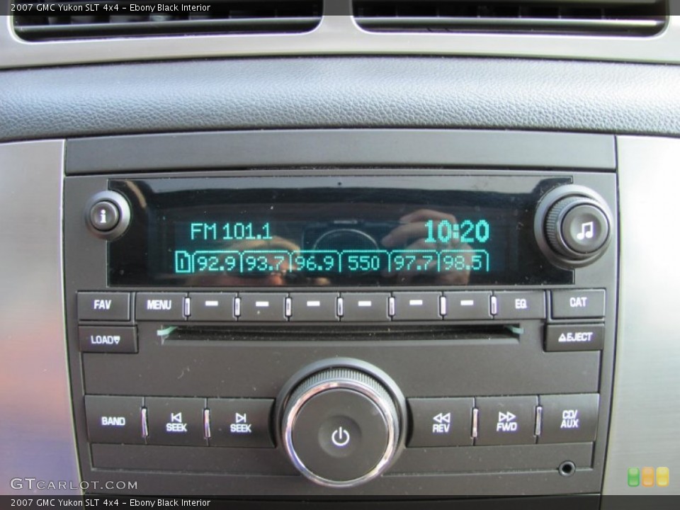 Ebony Black Interior Controls for the 2007 GMC Yukon SLT 4x4 #51948203