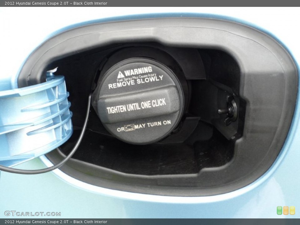Black Cloth Interior Controls for the 2012 Hyundai Genesis Coupe 2.0T #51950381