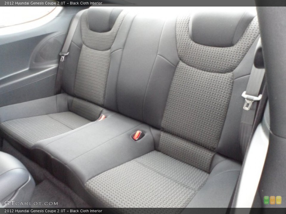 Black Cloth Interior Photo for the 2012 Hyundai Genesis Coupe 2.0T #51950516
