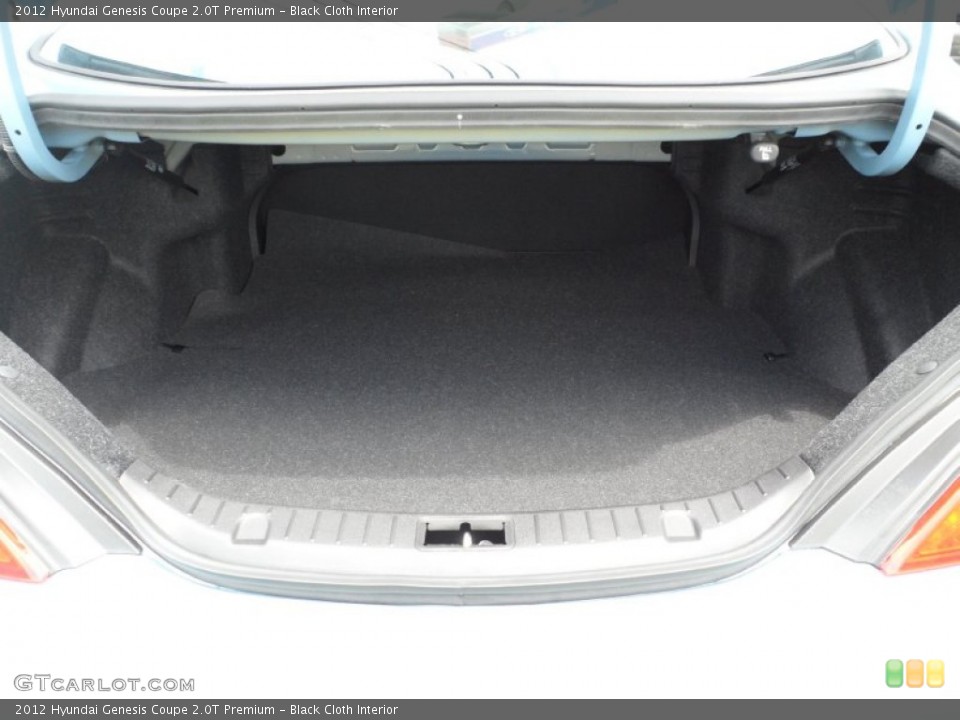 Black Cloth Interior Trunk for the 2012 Hyundai Genesis Coupe 2.0T Premium #51950960