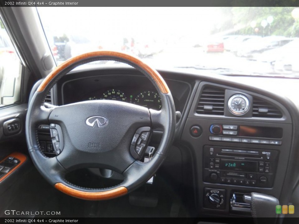 Graphite Interior Dashboard for the 2002 Infiniti QX4 4x4 #51952808