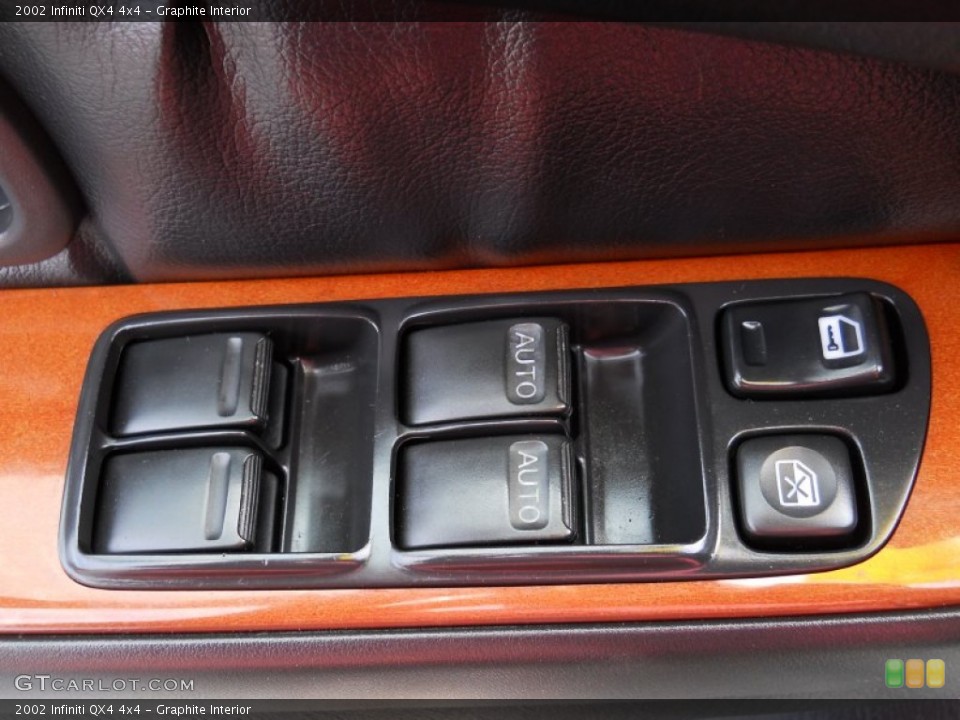 Graphite Interior Controls for the 2002 Infiniti QX4 4x4 #51953108
