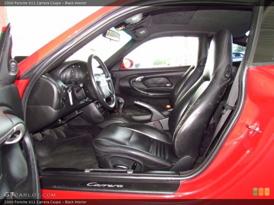Black Interior Photo for the 2000 Porsche 911 Carrera Coupe #51954983